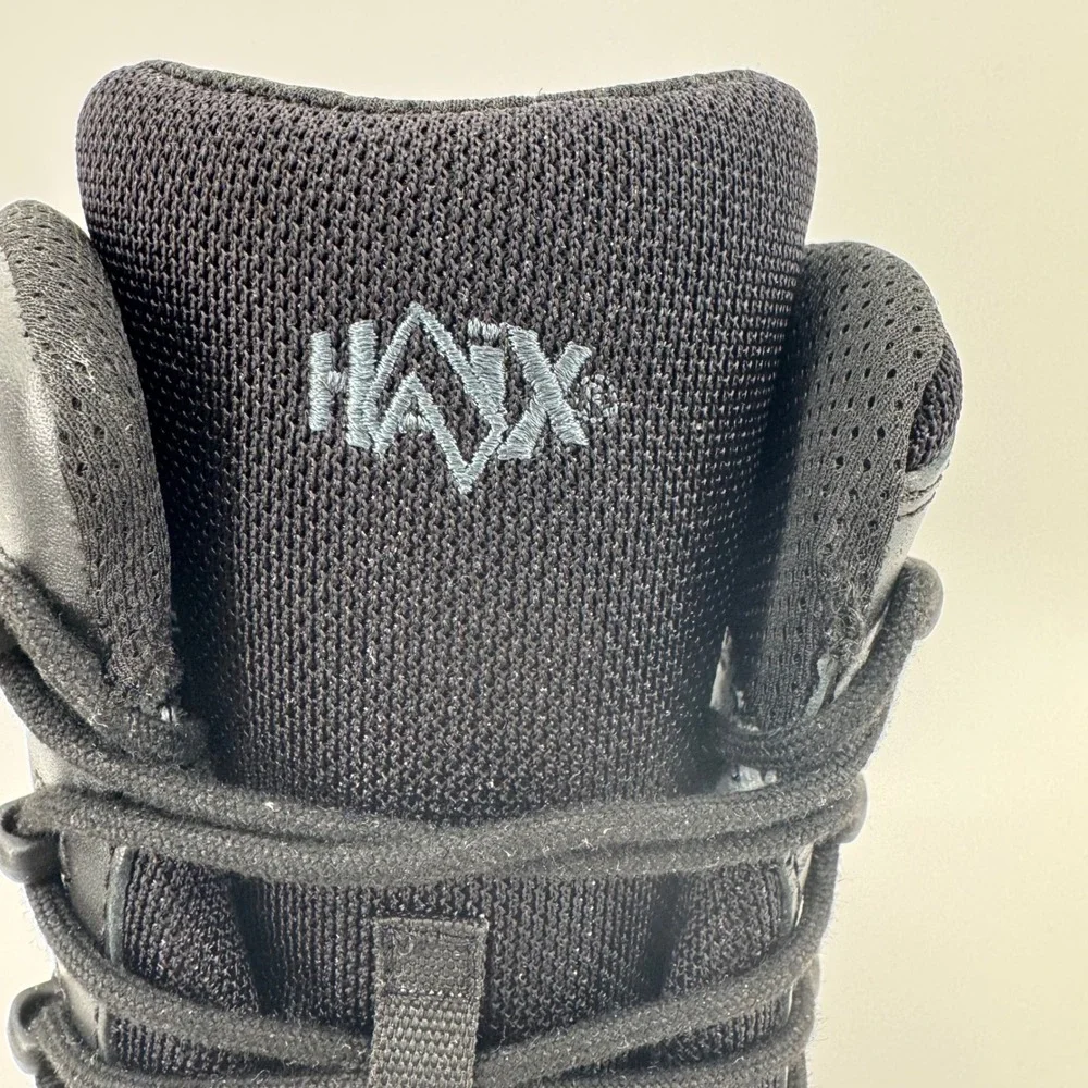 Haix Black Eagle Tactical 2.0 GTX High Boots Black Mens 13 Wide Side Zip New